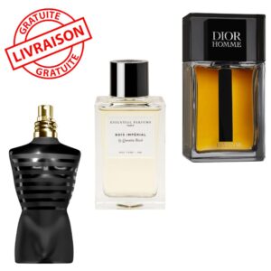 Pack : Dior Homme Intense + Bois imperial + Le male le parfum