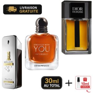 Pack "Le Magnétique" : Dior Homme Intense + Intensely + One Million Lucky